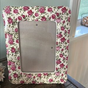 Vintage Floral Picture Frame